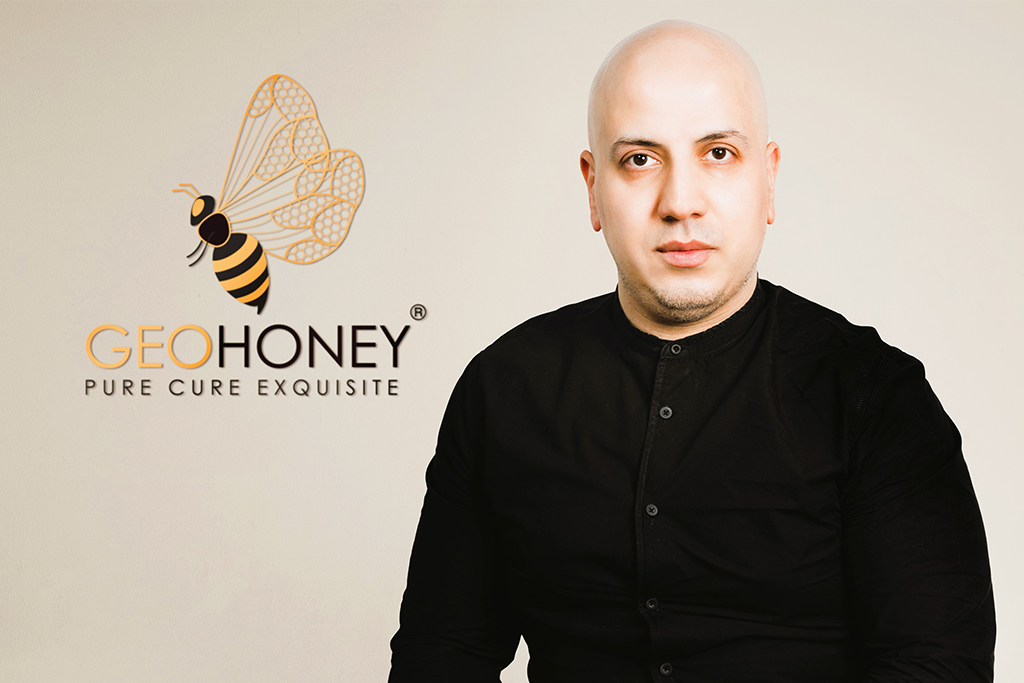 Geohoney's raw honey jars with wild and monofloral varieties, sourced sustainably and curated with care.